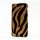 Stilfuld Zebra Skin Læderbelagt hård plast Case Cover til iPod Touch 5 - Guld