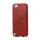 Skinnende Ensfarvet TPU Cover Case til iPod Touch 5 - Rød