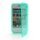 Dobbelt iPhone 4 4S TPU Cover - Gennemsigtig Cyan