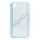Blankt gennemsigtigt iPhone 4 cover (TPU) - Gennemsigtig Blå