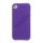 Blankt ensfarvet cover til iPhone 4 og iPhone 4S (TPU) - Lilla