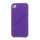 Blankt ensfarvet cover til iPhone 4 og iPhone 4S (TPU) - Lilla