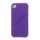 Blankt ensfarvet cover til iPhone 4 og iPhone 4S (TPU) - Lilla