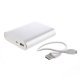 Ekstra batteri / Power Pack til iPhone eller iPad, 10.000mAh, 2,1A