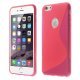 iPhone 6 Plus cover i med S-mønster, pink