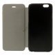 iPhone 6 etui i PU/lærred med mikrofiberforing, beige/hvid