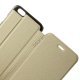 iPhone 6 etui i PU/lærred med mikrofiberforing, beige/hvid