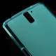 Cyan Mat-gennemsigtigt TPU Cover til OnePlus One