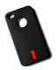 iPhone 4 / 4S cover sort gummi