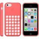 iPhone 5C silikonecover med hulmønster, Vandmelon