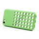 iPhone 5C silikonecover med hulmønster, Grøn