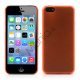 Mat 0,4mm cover til iPhone 5C, orange