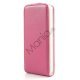 Lodret Magnetisk Flipcover til iPhone 5C, pink