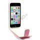 Lodret Magnetisk Flipcover til iPhone 5C, pink