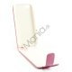 Lodret Magnetisk Flipcover til iPhone 5C, pink