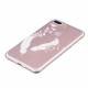 iPhone 7+/8+ TPU cover - Hvide fjer og fugle