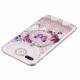 iPhone 7+/8+ TPU cover - Sommerfugl i blomsterkrans