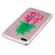 iPhone 7+/8+ TPU cover - Farverig ananas