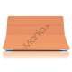 iPad 3rd Generation Den Nye iPad Kunstlæder Smart Cover - Orange