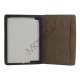 Stilet Microfiber Case Cover med stativ til Den Nye iPad 2 3 4 - Kaffe