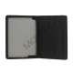 Stilet Microfiber Case Cover med stativ til Den Nye iPad 2 3 4 - Sort