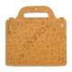 Tegneserie Graffiti Prægning håndtaske Kunstlæder Stand Case til Pad 4. 3. 2nd Gen - Light Brown