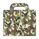 Camouflage Magnetisk Canvas Handbag Taske til iPad 4. 3. 2. generation