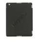 Slim Kunstlæder Smart Cover med holder til iPad 2. 3. 4. Gen - Sort