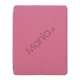 Slim Kunstlæder Smart Cover med holder til iPad 2. 3. 4. Gen - Pink