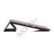 Slim Kunstlæder Smart Cover med holder til iPad 2. 3. 4. Gen - Lilla