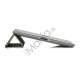 Slim Kunstlæder Smart Cover med holder til iPad 2. 3. 4. Gen - Light Grey