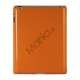 Folio Magnetisk PU Kunstlæder Taske Smart Cover til iPad 4. 3. 2nd Generation - Orange