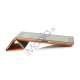 Folio Magnetisk PU Kunstlæder Taske Smart Cover til iPad 4. 3. 2nd Generation - Orange