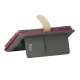 Hermes Folio Style Krokodille Kunstlæder Taske Cover Holder til iPad 2. 3. 4. Generation - Rose