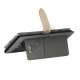 Hermes Folio Style Krokodille Kunstlæder Taske Cover Holder til iPad 2. 3. 4. Generation - Sort