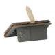 Hermes Folio Style Krokodille Kunstlæder Taske Cover Holder til iPad 2. 3. 4. Generation - Brown