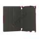 Slim Lychee PU Kunstlæder Case Cover til iPad 2. 3. 4. Gen - Rose