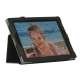 Folio PU Kunstlæder Cover Case med holder til iPad 4 3. 2nd Generation - Sort