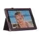 Folio PU Kunstlæder Cover Case med holder til iPad 4 3. 2nd Generation - Lilla
