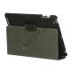 Premium Canvas Folio Case Holder til iPad 2 3 4 - Sort