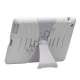 Snap-on Defender Case Cover med holder til iPad 4 iPad 3 iPad 2 - Hvid