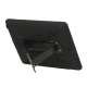 Snap-on Defender Case Cover med holder til iPad 2 den nye iPad - Sort