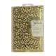 Metalbelagt Hollow Flower Hard Case Cover til iPad 2 3 4 - Guld