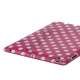 Polka Dot TPU Gel Case til Den Nye iPad 2. 3. 4. Gen - Hvid / Rose