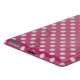 Polka Dot TPU Gel Case til Den Nye iPad 2. 3. 4. Gen - Hvid / Rose