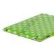 Polka Dot TPU Gel Case til Den Nye iPad 2. 3. 4. Gen - White / Green