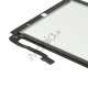 iPad 4 digitizer og glas, sort