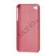 iPhone 4 / 4S cover perforeret pink