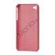 iPhone 4 / 4S cover perforeret pink