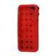 Fleksibel Byggeklods Silikone Cover Case til iPhone 5